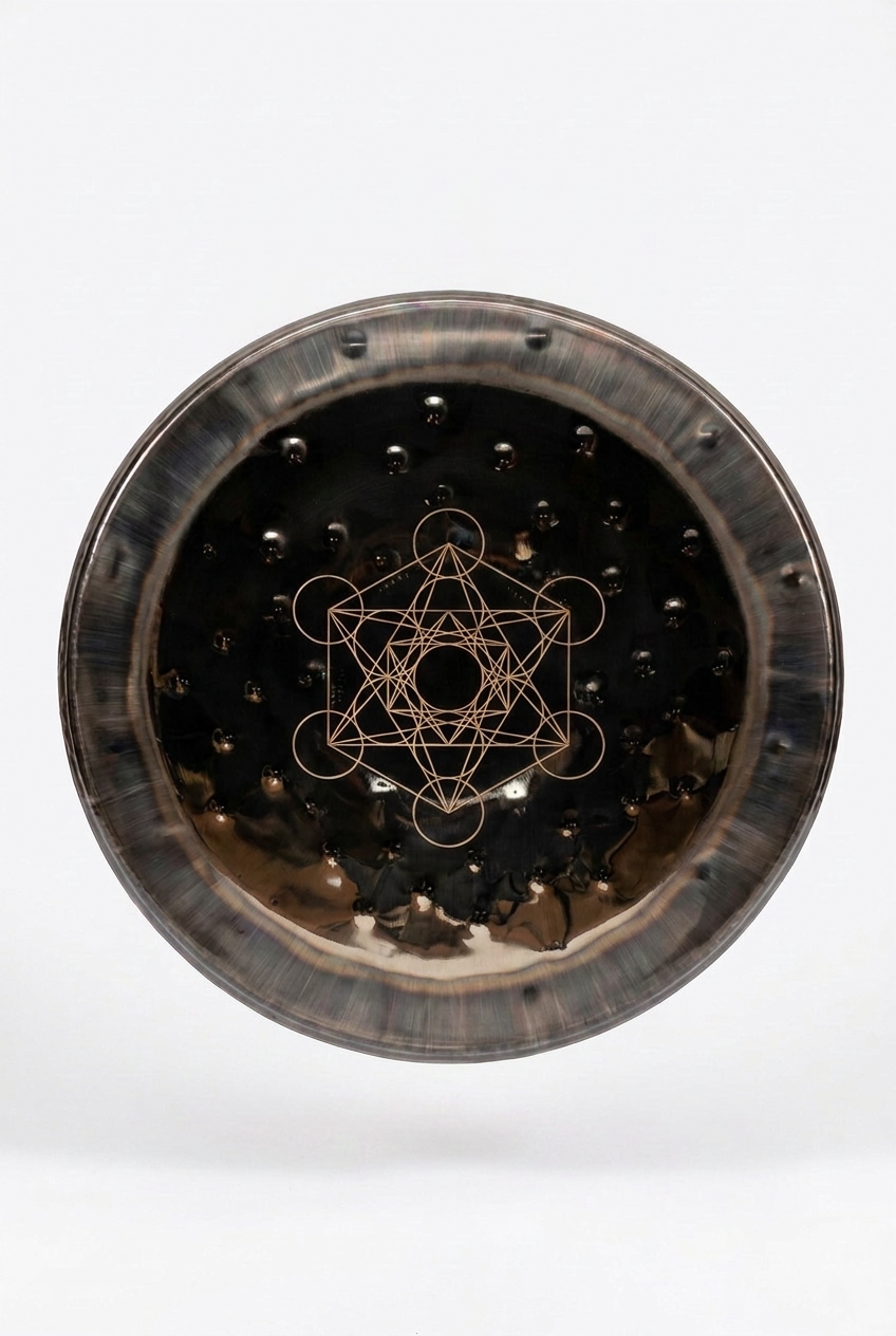 22" Soundscape Gong, Metatron's Cube