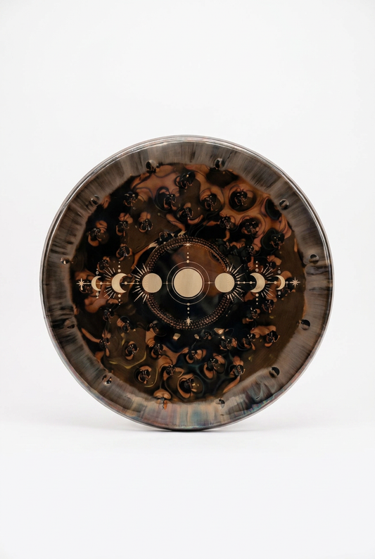 22" Soundscape Gong, Moon Phases