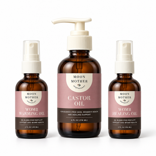 Fertility Womb Massage Oil Blends Bundle