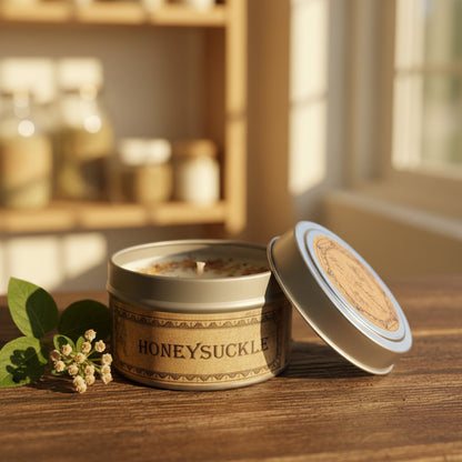 Honeysuckle Botanical Candle Travel Tin *Seasonal