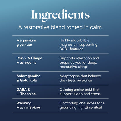 Shuteye Chai - Magnesium Mushroom Latte