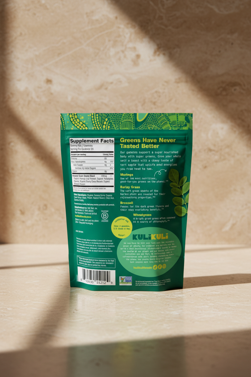 Moringa & Super Greens Superfood Gummies