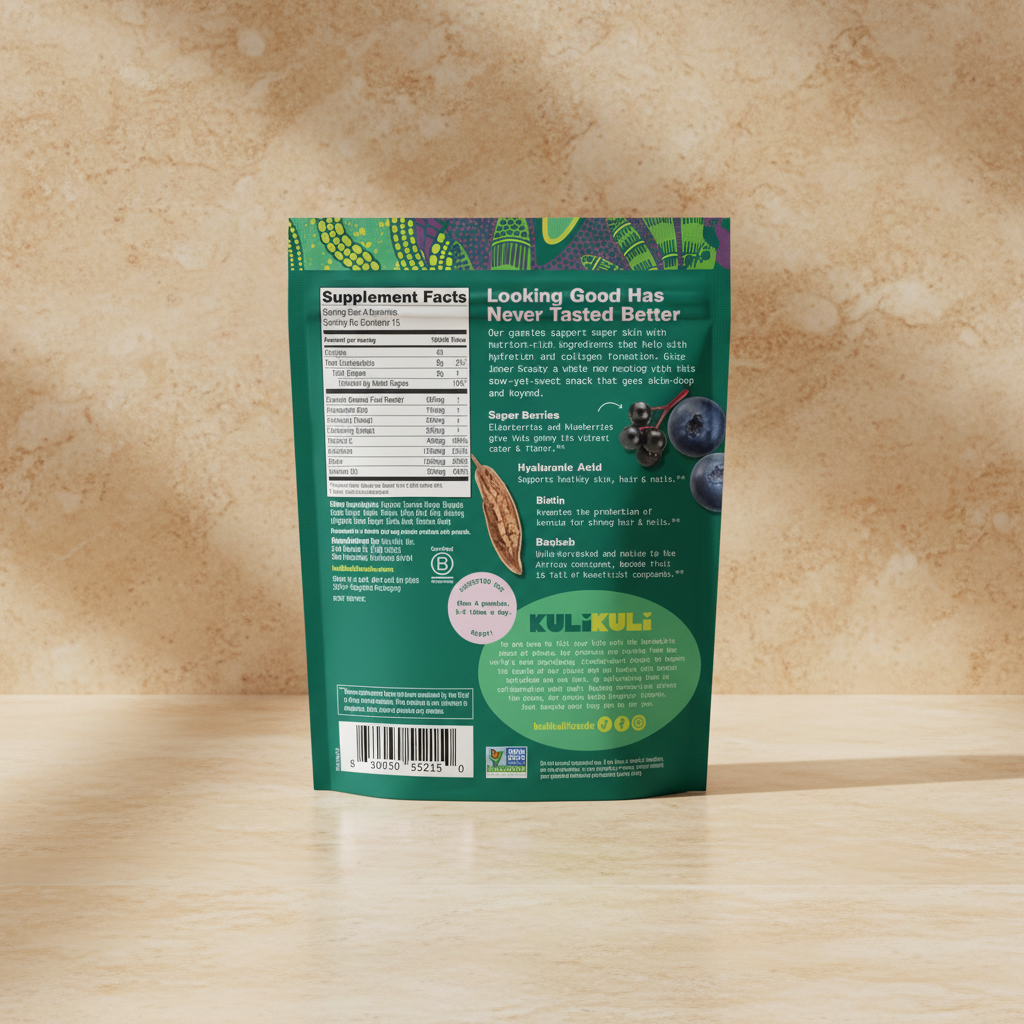 Hyaluronic Acid, Biotin & Baobab Superfood Gummies