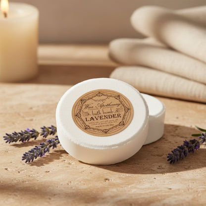 French Lavender Botanical Bath Bomb