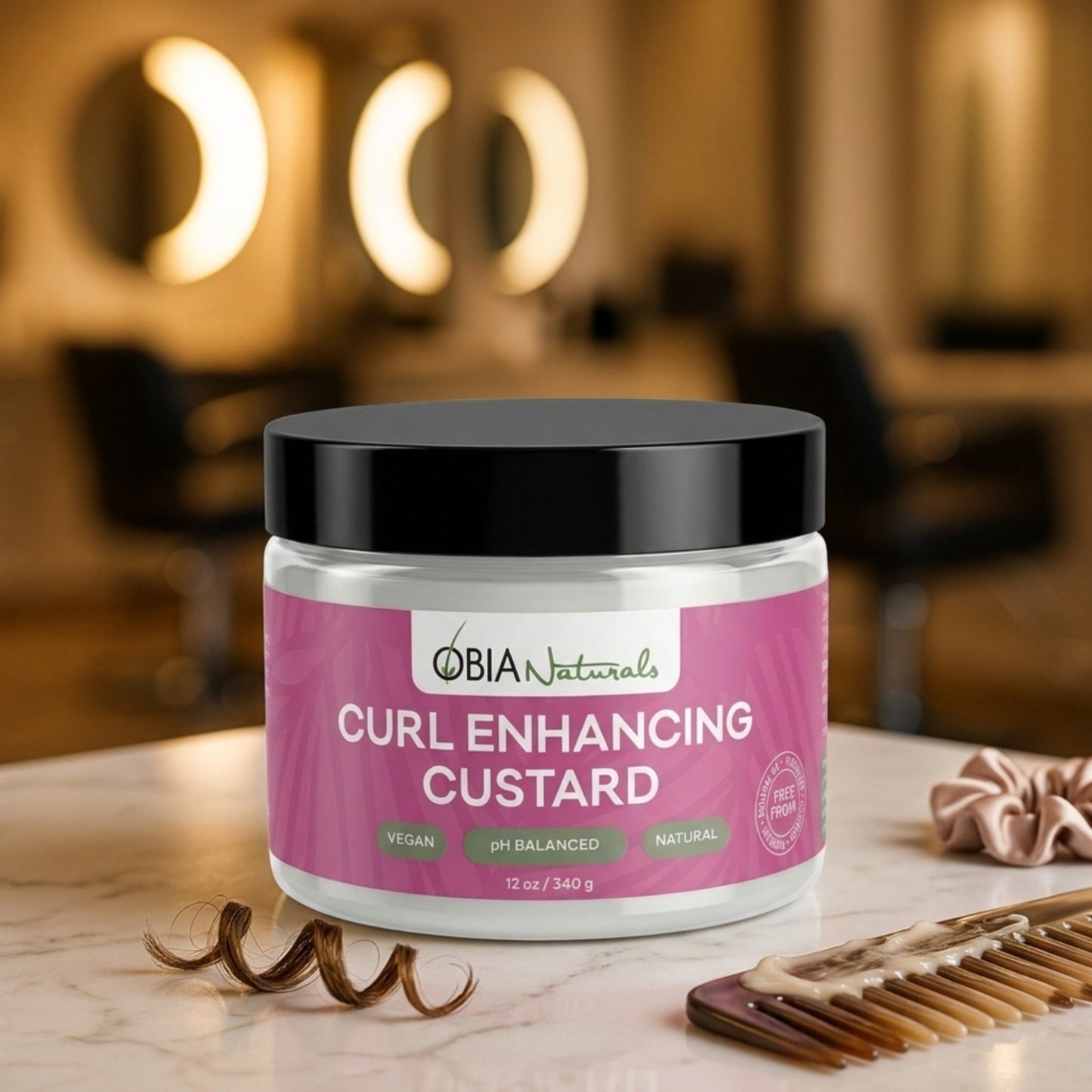 Curl Enhancing Custard — Award-Winning Curl Defining Gel