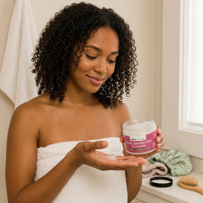 Curl Enhancing Custard — Award-Winning Curl Defining Gel