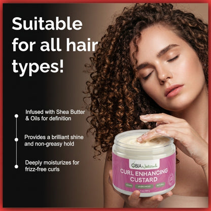 Curl Enhancing Custard — Award-Winning Curl Defining Gel