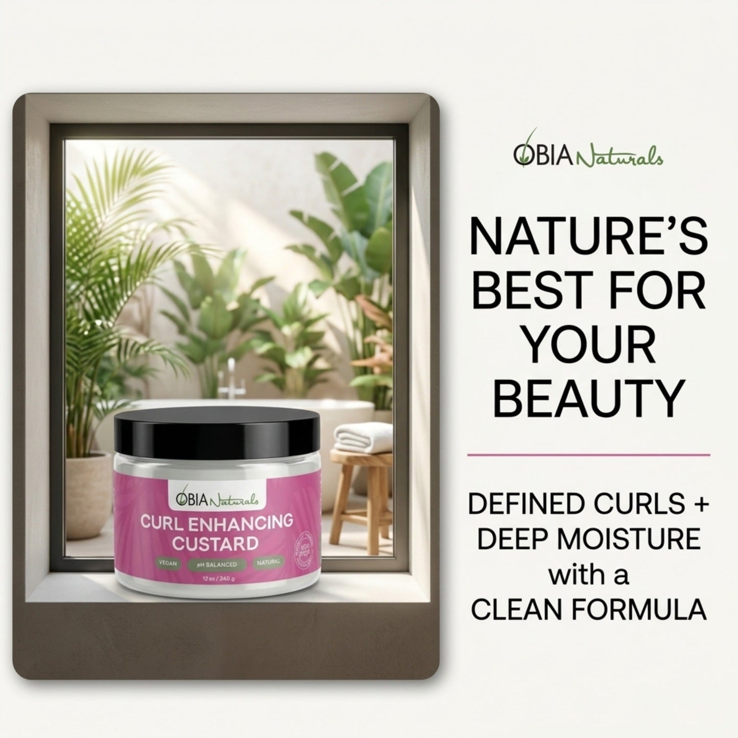 Curl Enhancing Custard — Award-Winning Curl Defining Gel