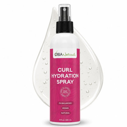 Curl Hydration Spray — Daily Curl Refresher with Argan & Rose