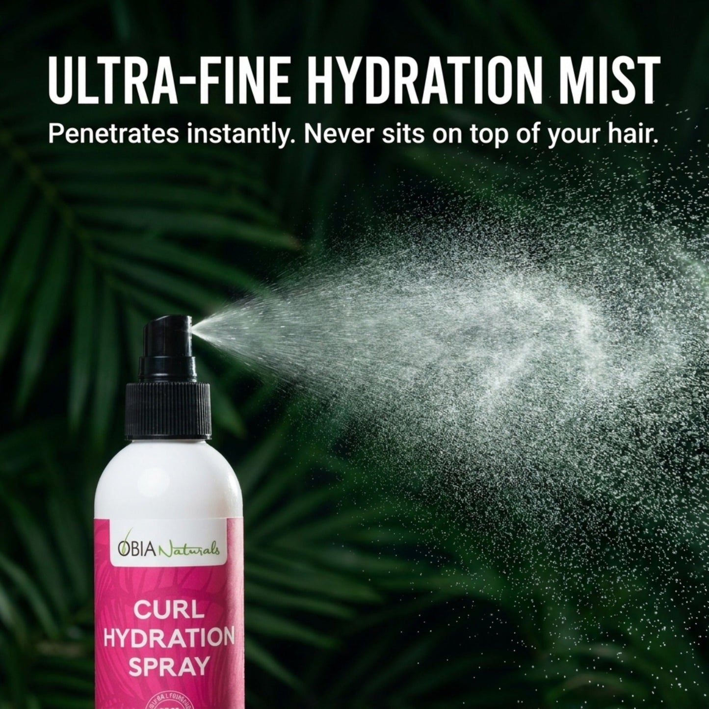 Curl Hydration Spray — Daily Curl Refresher with Argan & Rose