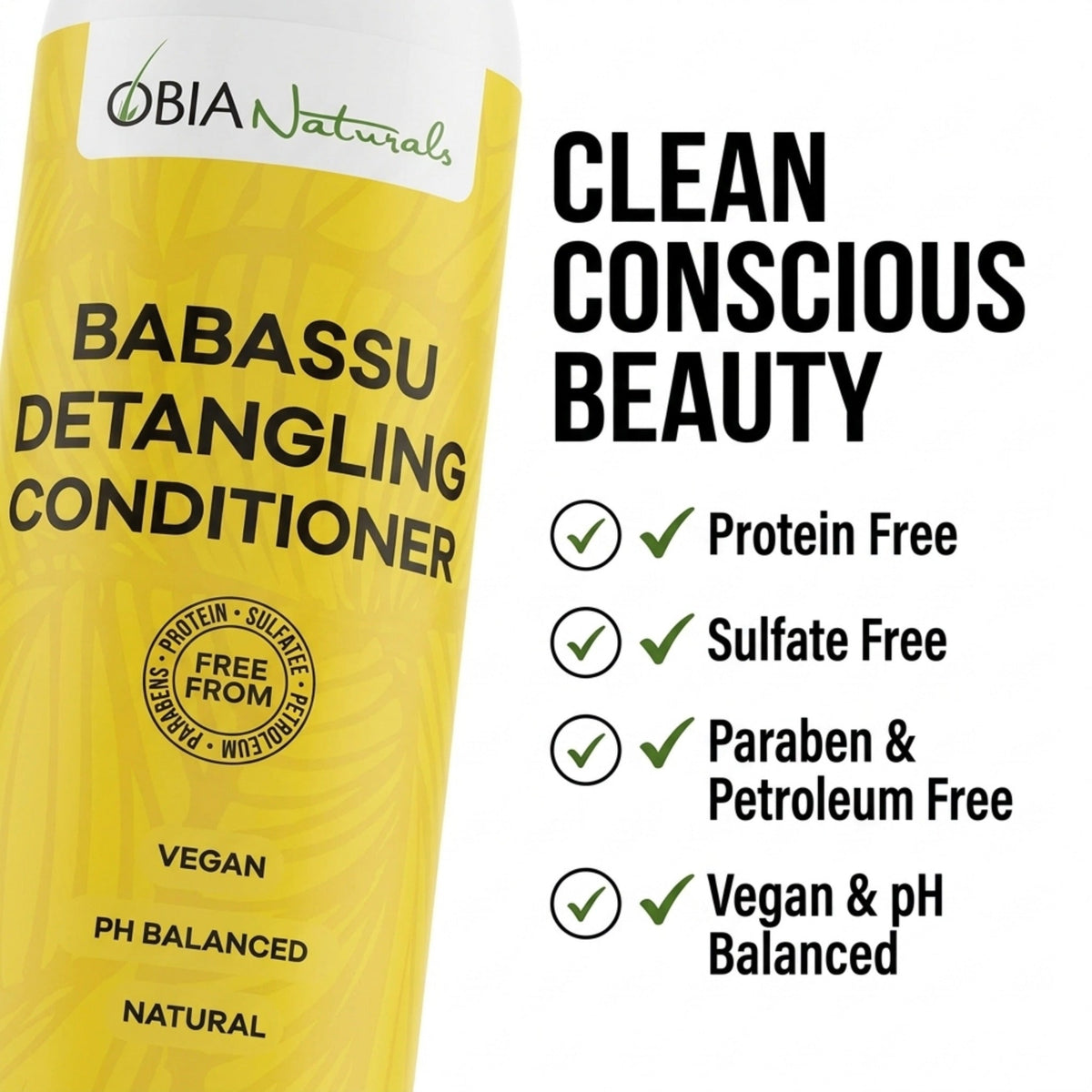 Babassu Detangling Conditioner — Protein-Free Slip Conditioner