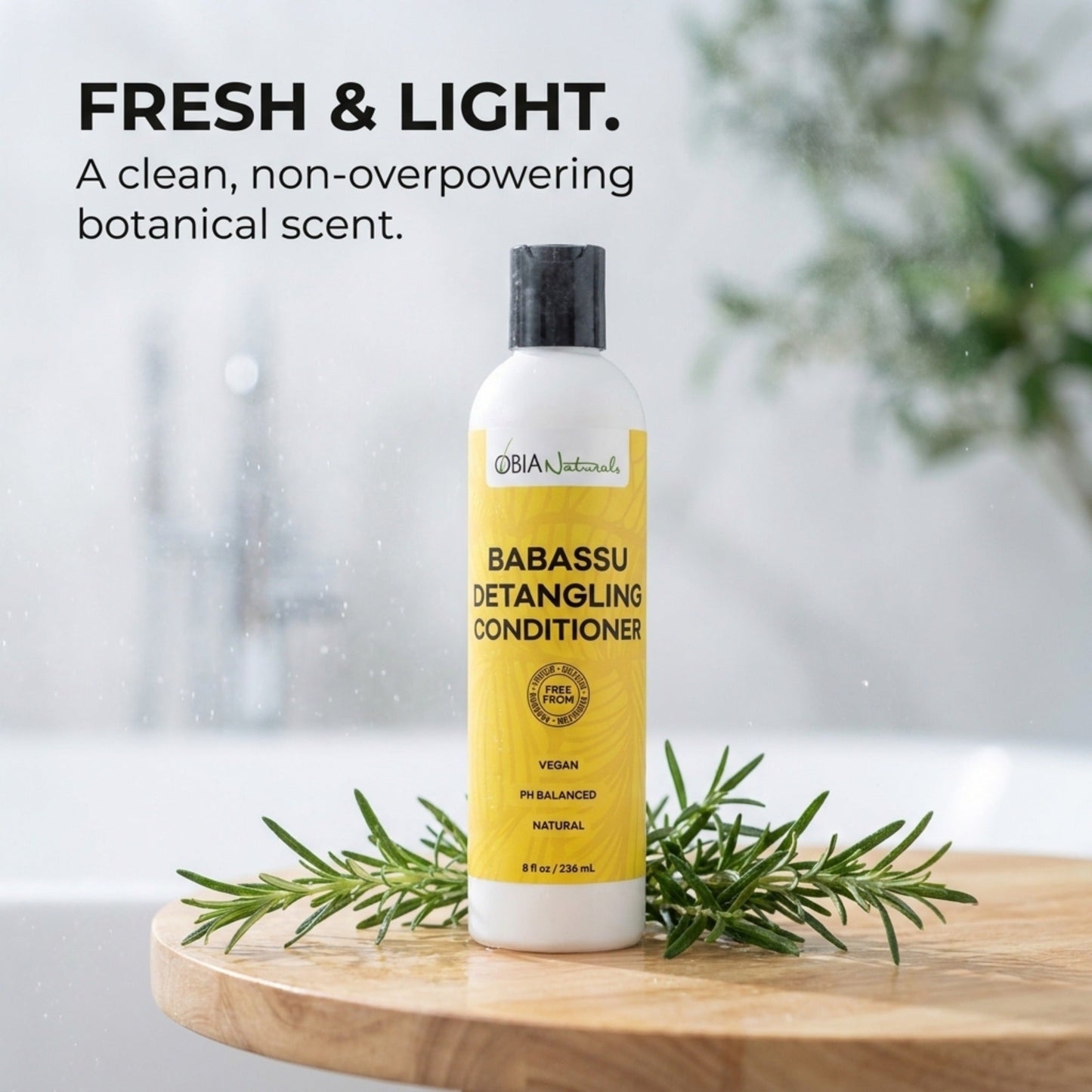 Babassu Detangling Conditioner — Protein-Free Slip Conditioner