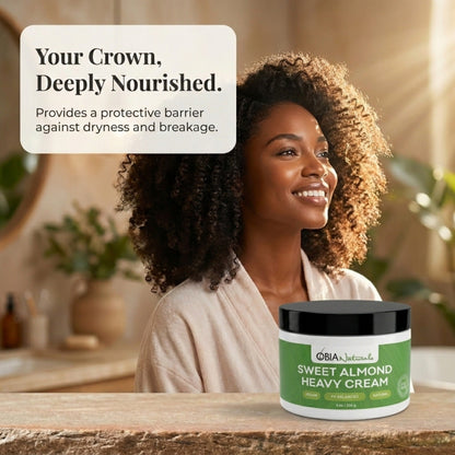 Sweet Almond Heavy Cream — Rich Moisture Leave-In Conditioner
