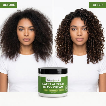 Sweet Almond Heavy Cream — Rich Moisture Leave-In Conditioner