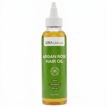 Argan Rose Hair Oil — Lightweight Vegan Hair Oil