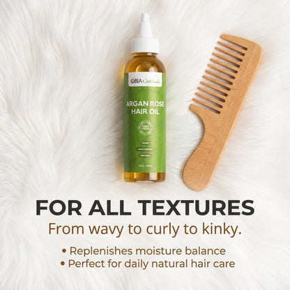 Argan Rose Hair Oil — Lightweight Vegan Hair Oil