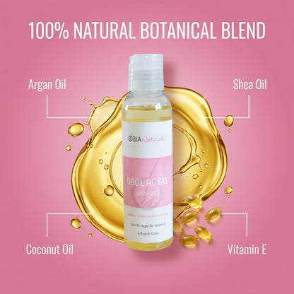 OBOL Royal Body Oil — Luxury Vegan Argan Body Oil