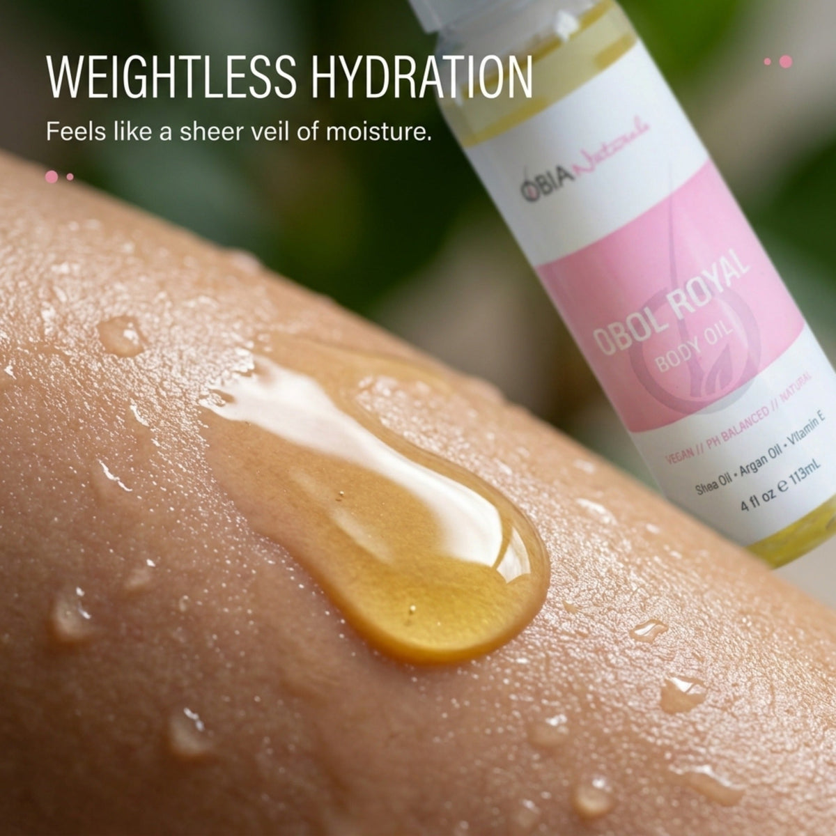 OBOL Royal Body Oil — Luxury Vegan Argan Body Oil