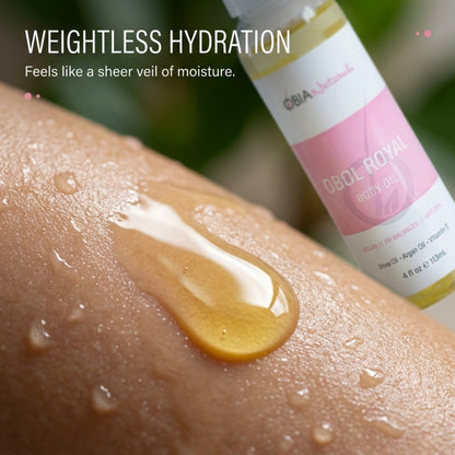 OBOL Royal Body Oil — Luxury Vegan Argan Body Oil