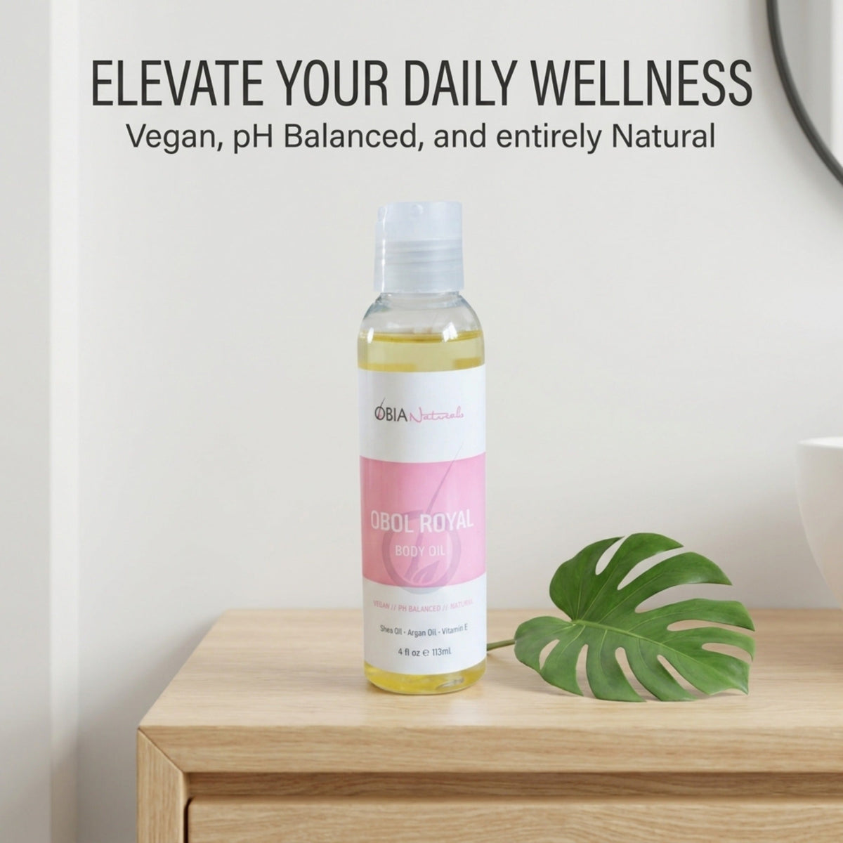 OBOL Royal Body Oil — Luxury Vegan Argan Body Oil