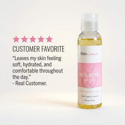 OBOL Royal Body Oil — Luxury Vegan Argan Body Oil