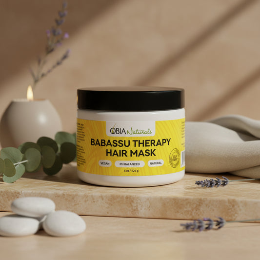 Babassu Hair Therapy Mask — Vegan Plant-Protein Hair Mask