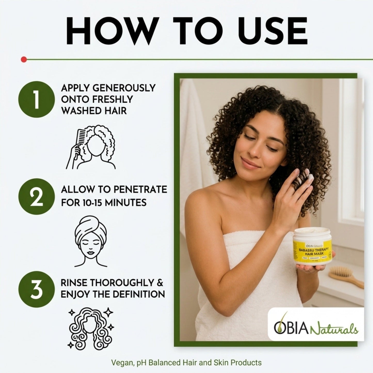 Babassu Hair Therapy Mask — Vegan Plant-Protein Hair Mask