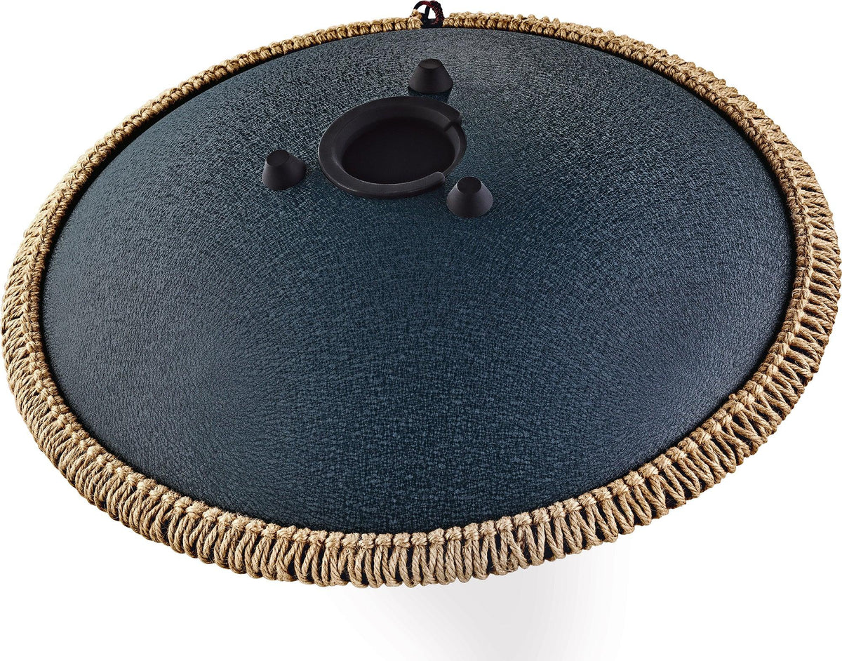 16" Octave Steel Tongue Drum, D Amara, Navy Blue
