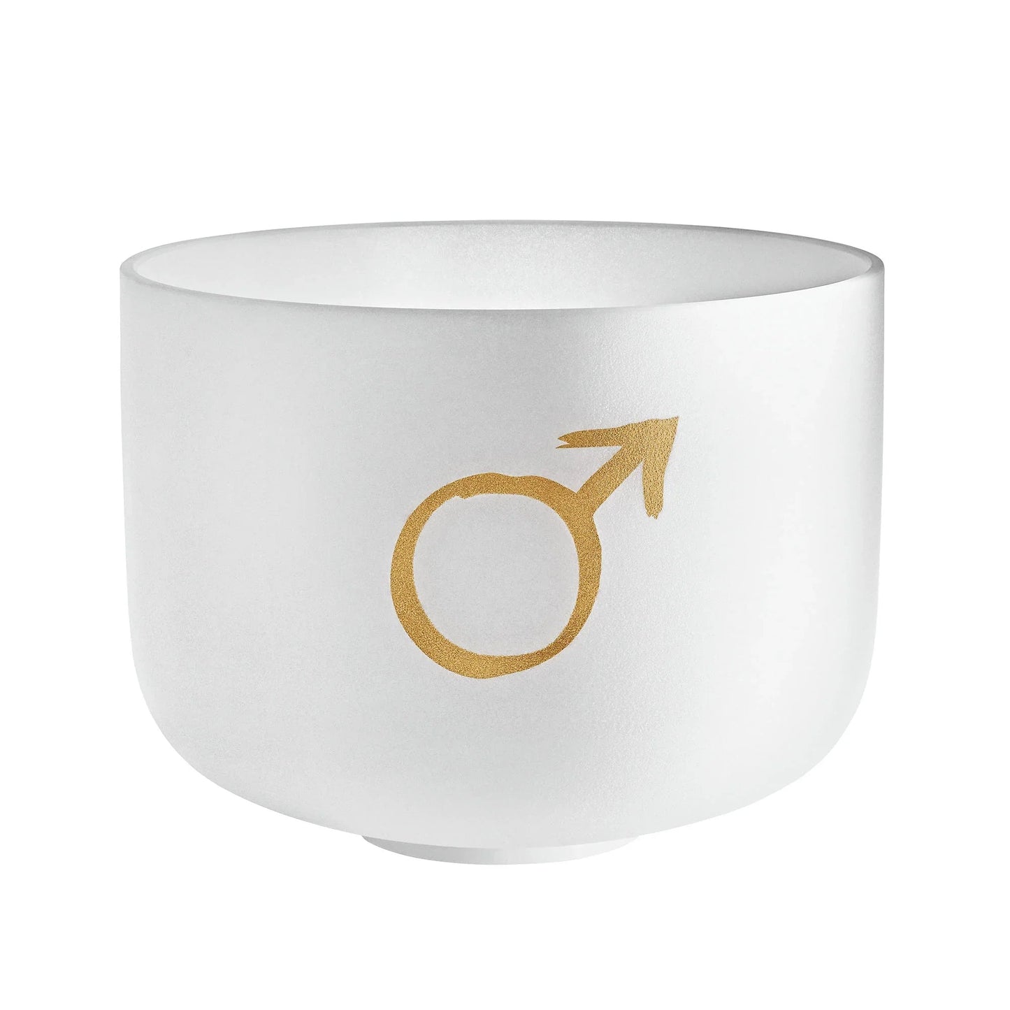 12" Planetary Tuned Crystal Singing Bowl, Mars 144.72 Hz