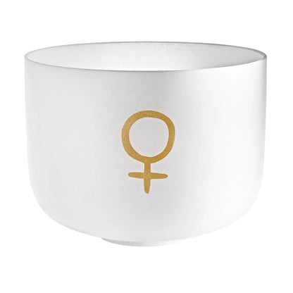 12" Planetary Tuned Crystal Singing Bowl, Venus 221.23 Hz