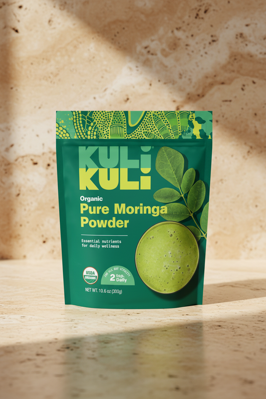 Organic Pure Moringa Powder (10.6 oz)