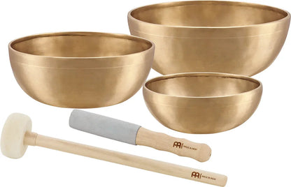 3-Piece Energy Therapy Series Singing Bowl Set, 700/1000/1400g