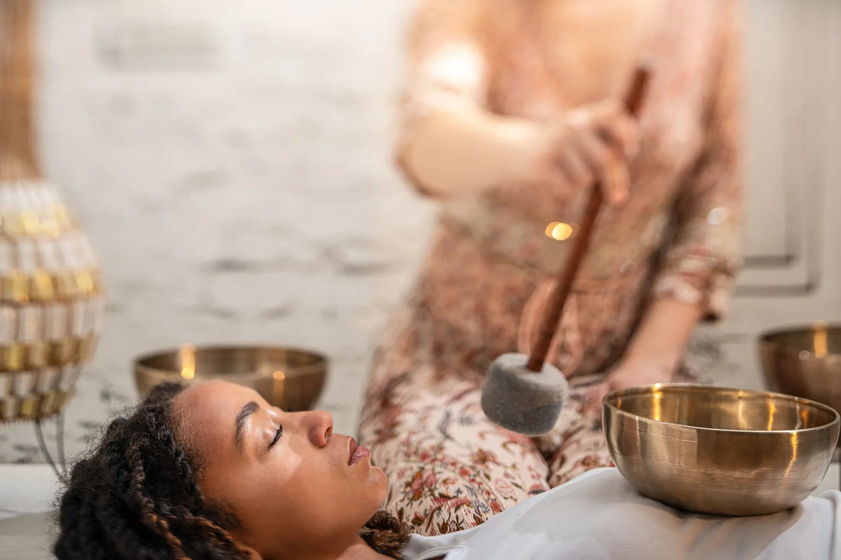 3-Piece Energy Therapy Series Singing Bowl Set, 1000/1400/2200g