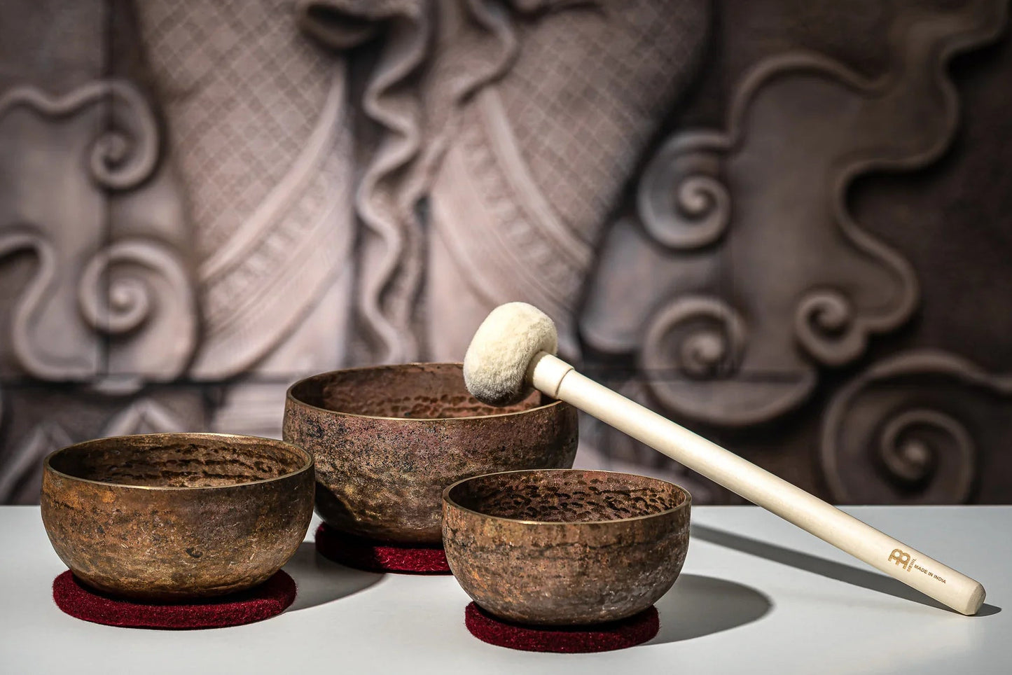 3-Piece Origin Series Singing Bowl Set, 600/700/900g