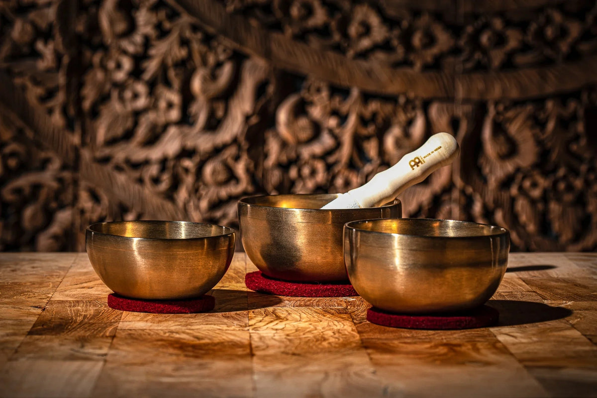 3-Piece Universal Series Singing Bowl Set, 400/500/600g