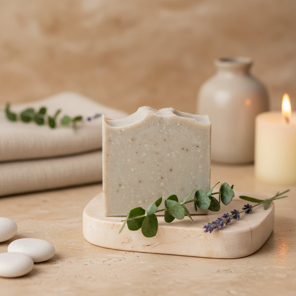 Salt + Sea Bar Handmade Tallow and Goat Milk Soap Bar