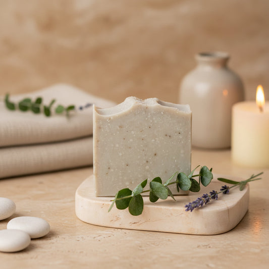 Salt + Sea Bar Handmade Tallow and Goat Milk Soap Bar