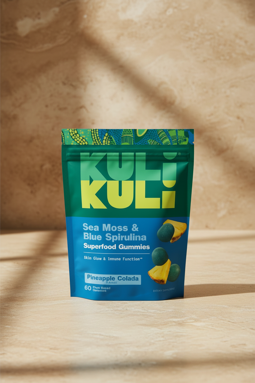 Sea Moss & Blue Spirulina Superfood Gummies