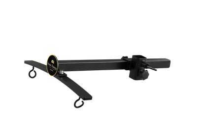 Pro Gong Stand, Up to 40",  Black Powder-coated Steel