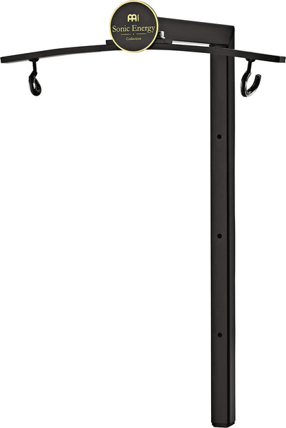 Gong Wall Mount, Up to 40", Black Powder-Coated Steel