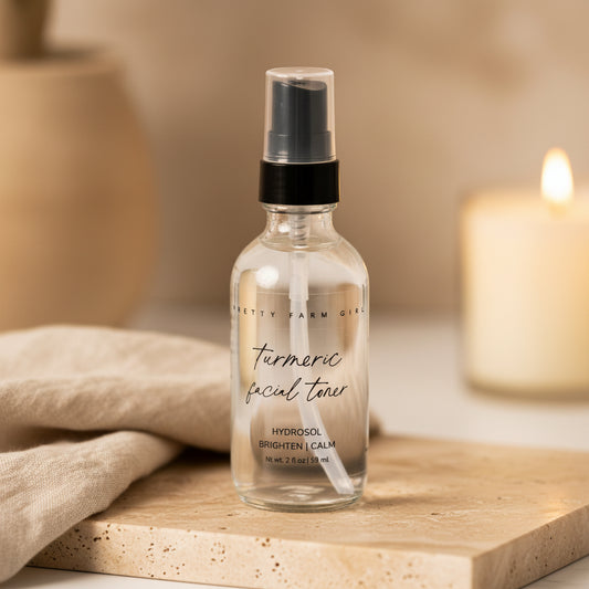 Organic Turmeric Facial Toner for Evening Skin Tone