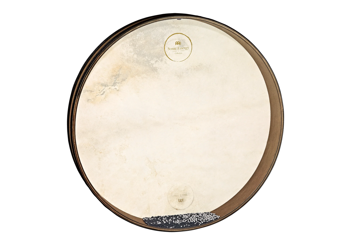 18" Wave / Ocean Drum, Walnut Brown