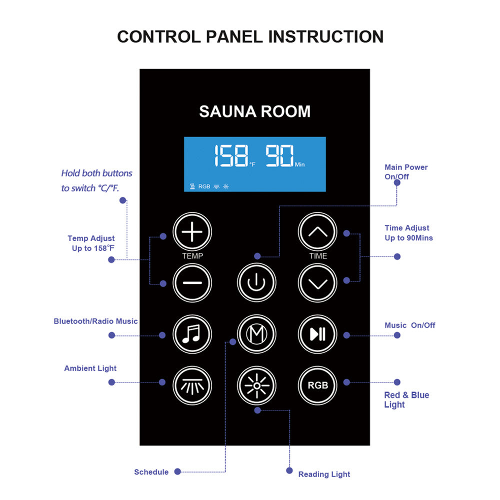 Pre-order SH01 1 Person Far Infrared Sauna