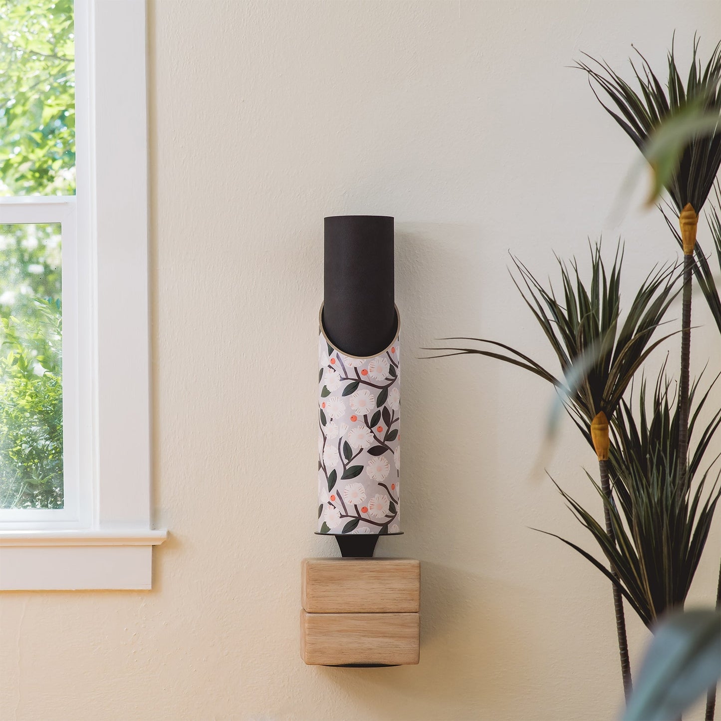 Yoga Mat Tube Wall Bracket | Gold