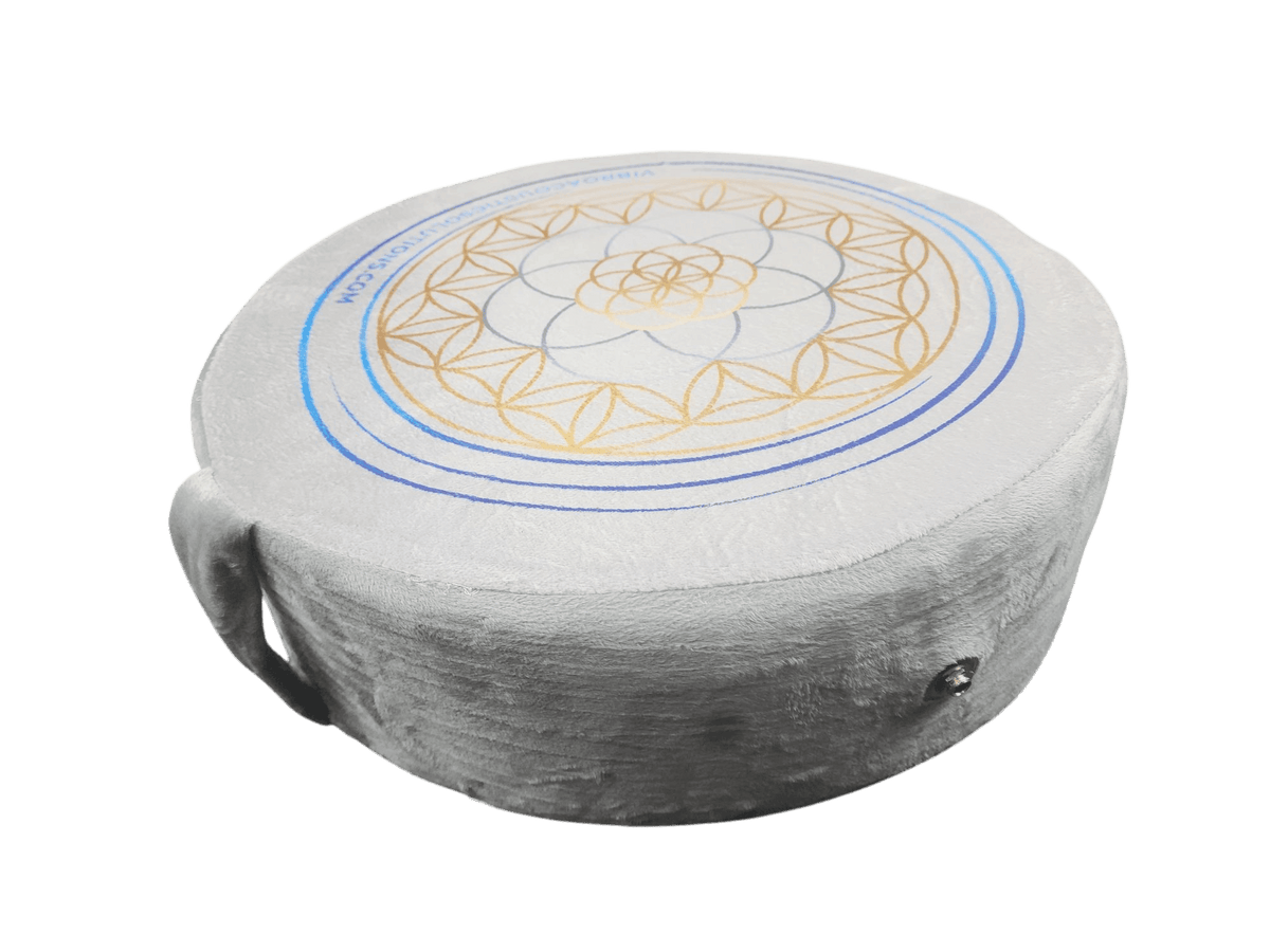 Premium Vibroacoustic Zafu Meditation Cushion Bundle