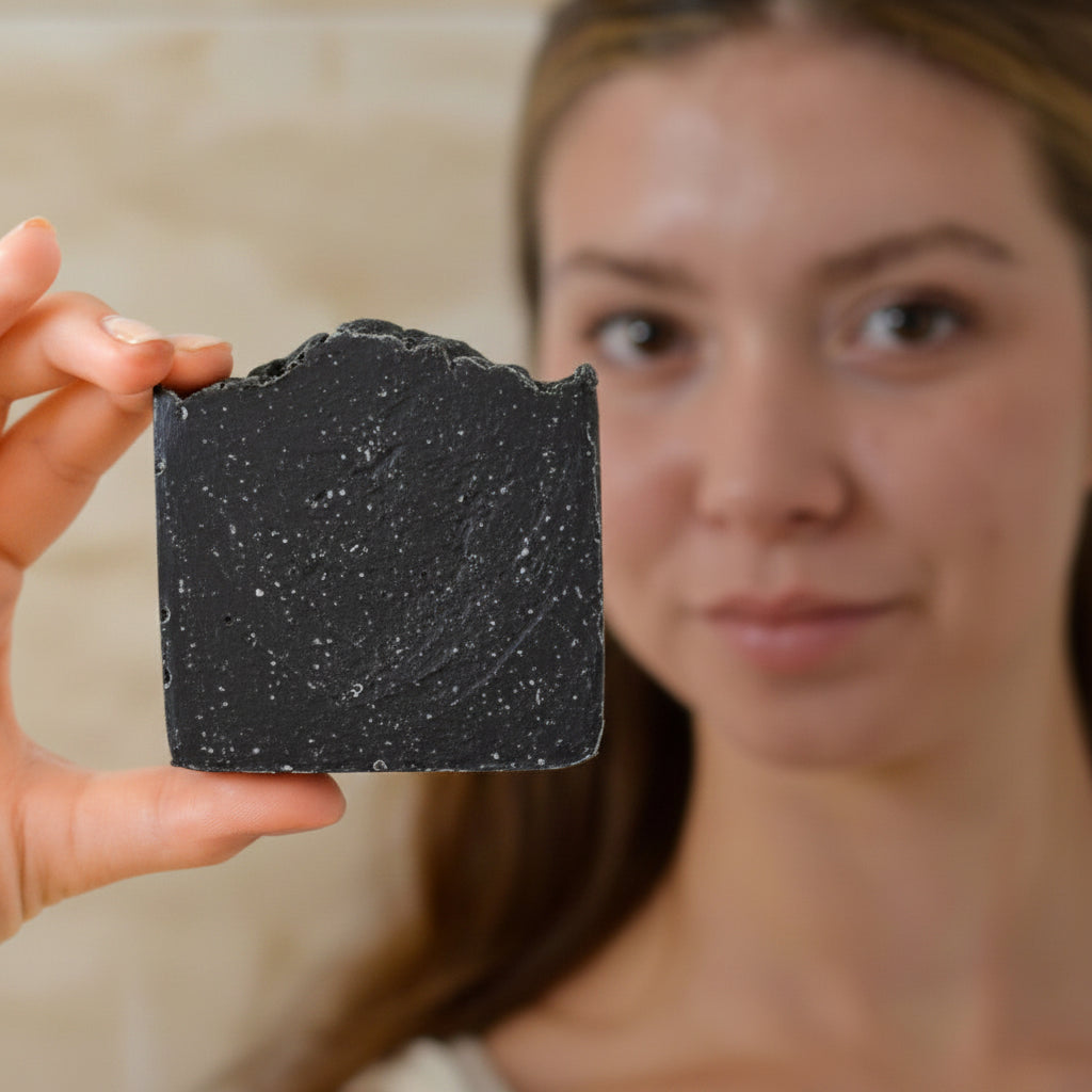 Clarifying Charcoal Bar Handmade Tallow and Goat Milk Soap Bar