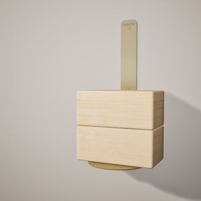 Yoke Yoga Block Bracket | Gold