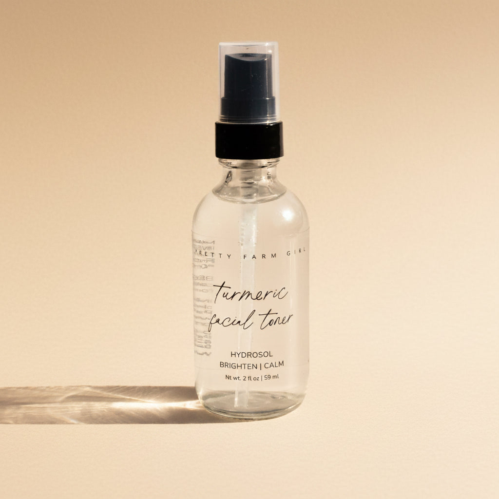 Organic Turmeric Facial Toner for Evening Skin Tone