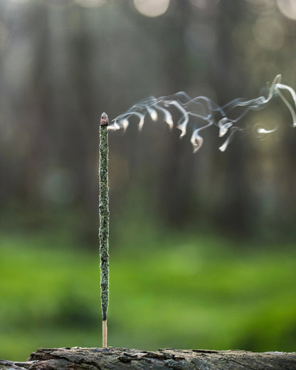 Green Shimmer Gaia Incense Sticks