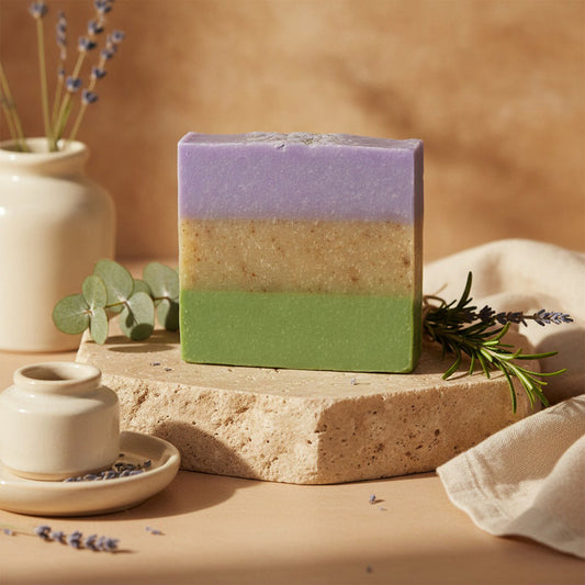 Lavender Rosemary Mint Natural Soap